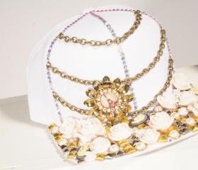 Porcelain Flower Hat